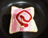 フライパンでサクトロ！チーズホットサンド作り方7写真