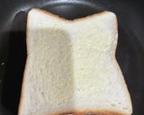 フライパンでサクトロ！チーズホットサンド作り方8写真