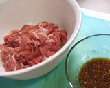 ☆薄切り肉deサラダ仕立ての生姜焼き☆作り方2写真