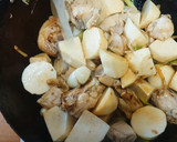 里芋と鶏肉の中華風炒め煮。おうち本格中華作り方17写真