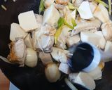 里芋と鶏肉の中華風炒め煮。おうち本格中華作り方16写真