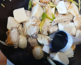 里芋と鶏肉の中華風炒め煮。おうち本格中華作り方16写真