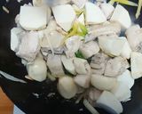 里芋と鶏肉の中華風炒め煮。おうち本格中華作り方15写真
