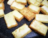 簡単焼きネギ厚揚げ炒め作り方3写真