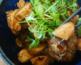 里芋と鶏肉の中華風炒め煮。おうち本格中華作り方25写真