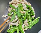 鶏むね肉とピーマンのオイスターソース炒め作り方5写真