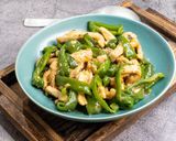 鶏むね肉とピーマンのオイスターソース炒め作り方7写真
