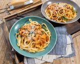 ベーコンとほうれん草トマトクリームパスタ作り方8写真