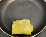 卵1個で玉子焼き作り方3写真