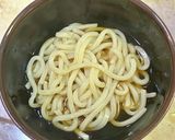 ネギたっぷり・オムレツうどん作り方2写真