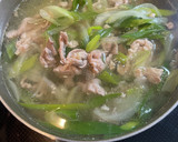 ネギが美味しい簡単カレーなんばん蕎麦作り方4写真