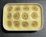 タッパーで作れる切り分けバナナ蒸しパン作り方4写真
