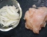 超簡単！むね肉のしょうが焼き作り方1写真