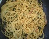 ウマ！大根の葉とベーコンの和風パスタ♪作り方4写真