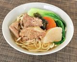サンラータン風牛汁そば作り方4写真