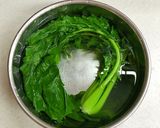 青菜の生ふりかけで作る♡菜の花チャーハン作り方9写真