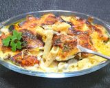 鶏もも肉とカボチャのマカロニグラタン作り方12写真