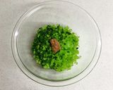 青菜の生ふりかけで作る♡菜の花チャーハン作り方11写真