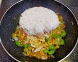 毛ガニのきのこソースオムライス作り方5写真