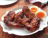 下味冷凍♪手羽先の焼肉のたれ漬け蒸し焼き作り方4写真