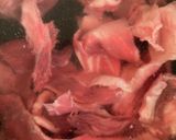 牛すじと根菜の煮込み作り方1写真