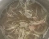 ベーコン＆玉ねぎ＆小松菜のかきたま汁作り方2写真
