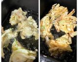 菊芋ほくほく☆三つ葉と海老の簡単かき揚げ作り方4写真