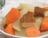 魚河岸揚げと野菜の煮物作り方4写真