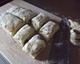 緑茶と甘納豆のスコーン作り方7写真