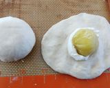 うさぎの月見芋クリームチーズぱん作り方4写真