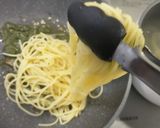 グリーンペーストパスタ作り方6写真