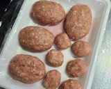 余った ポテトサラダ in ハンバーグ作り方5写真