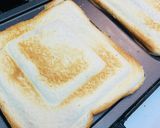 ツナと玉子の薄切り食パンのホットサンド作り方6写真