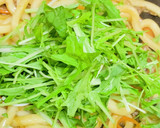 白菜の軸の野菜炒めで焼うどん作り方3写真