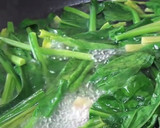 ほうれん草と卵のふんわり炒め。おうち中華作り方2写真