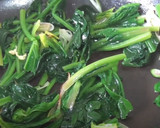 ほうれん草と卵のふんわり炒め。おうち中華作り方7写真