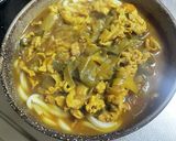 ネギが美味しい簡単カレーなんばん蕎麦作り方7写真
