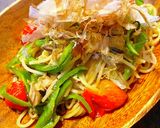 ツナとピーマンのポン酢パスタ作り方7写真