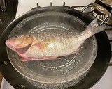 白身魚の中華風簡単姿蒸し（釣ったら蒸す）作り方3写真