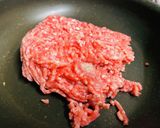 茶色いおかずの・牛そぼろ作り方2写真