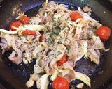 豚トマきのこの炒め物作り方6写真