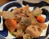 牛すじと根菜の煮込み作り方24写真
