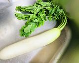 大根の葉で｡｡｡葉じゃこメシ作り方1写真