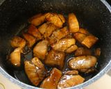 材料3つ★マグロの蒲焼きタレ煮作り方3写真