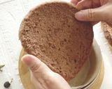 バナナとチョコレートのムースケーキ作り方8写真