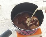 バナナとチョコレートのムースケーキ作り方15写真