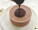バナナとチョコレートのムースケーキ作り方16写真