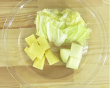 優しい味♡白菜とじゃがいものミルクスープ作り方1写真