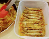 野菜たっぷり揚げないししゃもの南蛮漬け作り方6写真