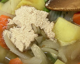 肉じゃが風　野菜煮物（みりん・酒不使用）作り方5写真